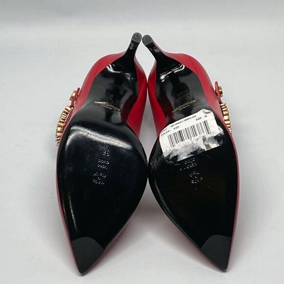 Moschino Leather Mary Jane Pump size 36 - Picture 15 of 16
